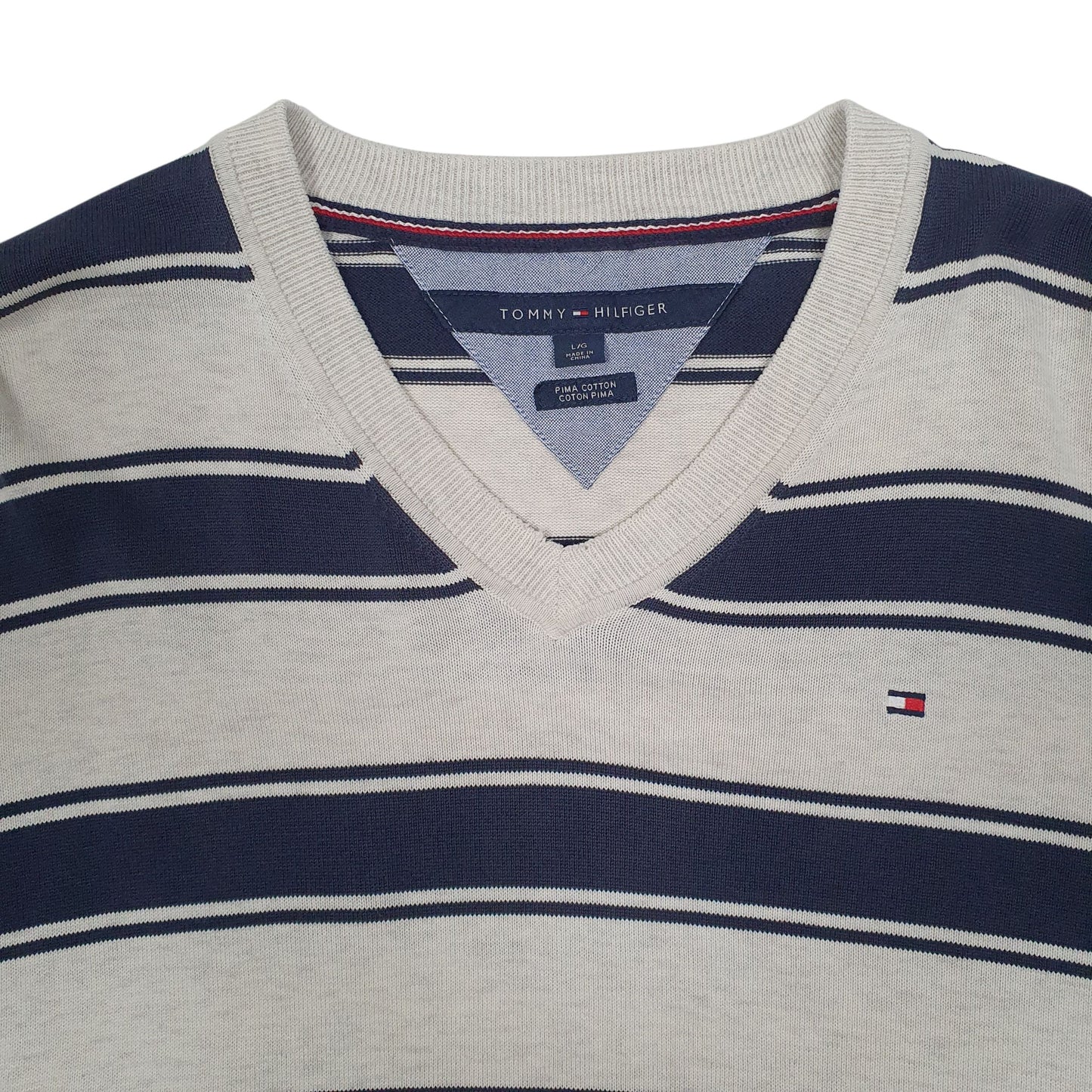 Mens Grey Tommy Hilfiger  Crewneck Jumper