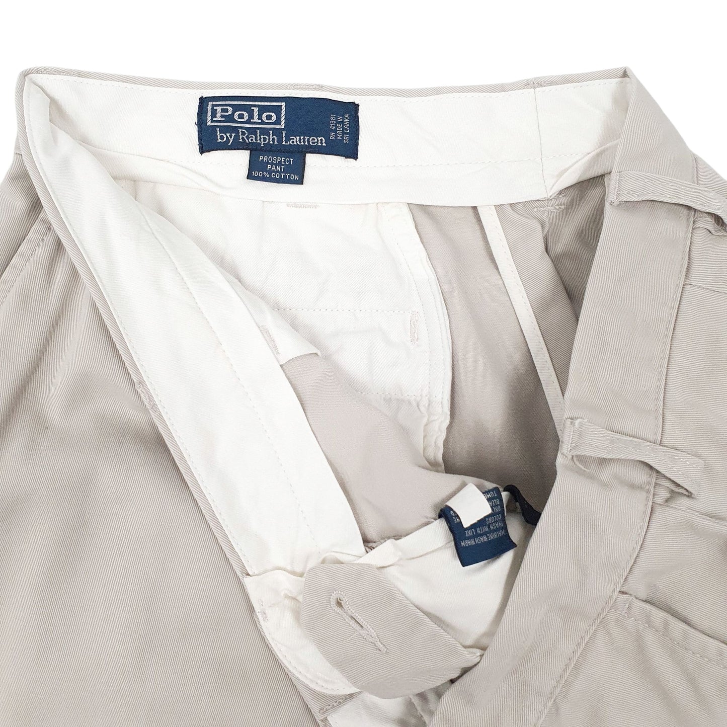 Mens Grey Polo Ralph Lauren Prospect Pant  Trousers