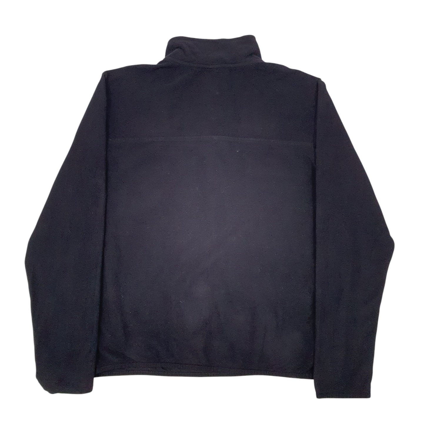 Mens Black The North Face Button Up Quarter Zip Jumper