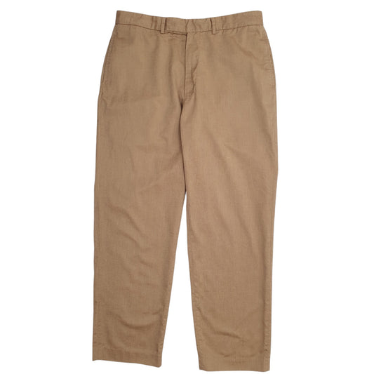 Mens Brown Polo Ralph Lauren Vintage 90s Chino Trousers