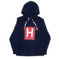 Mens Navy Tommy Hilfiger Lightweight Hoodie Jumper
