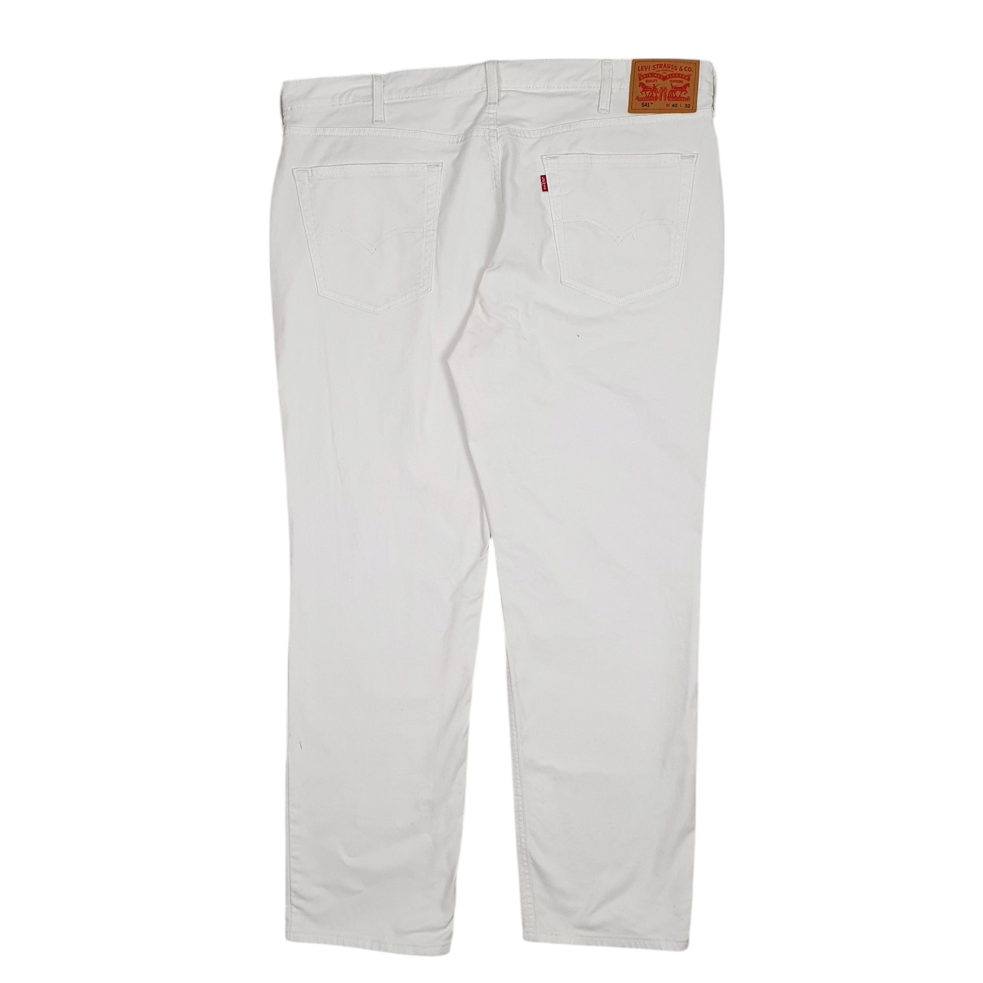 Mens White Levis   Jeans