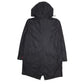 Mens Black Levis Fishtail Waterproof Rain  Coat