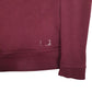 Mens Burgundy Nike  Crewneck Jumper