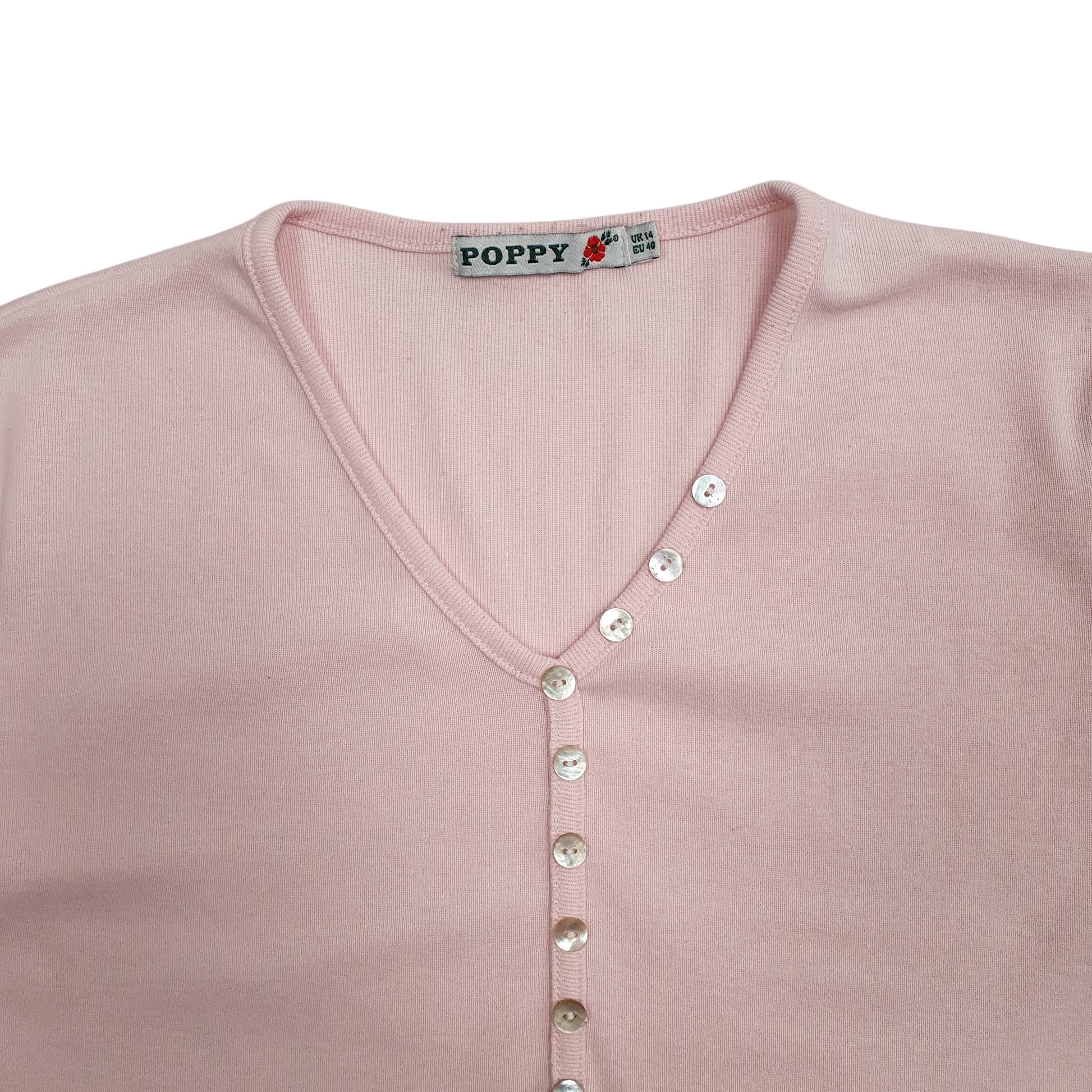 Womens Pink Poppy   T Shirt