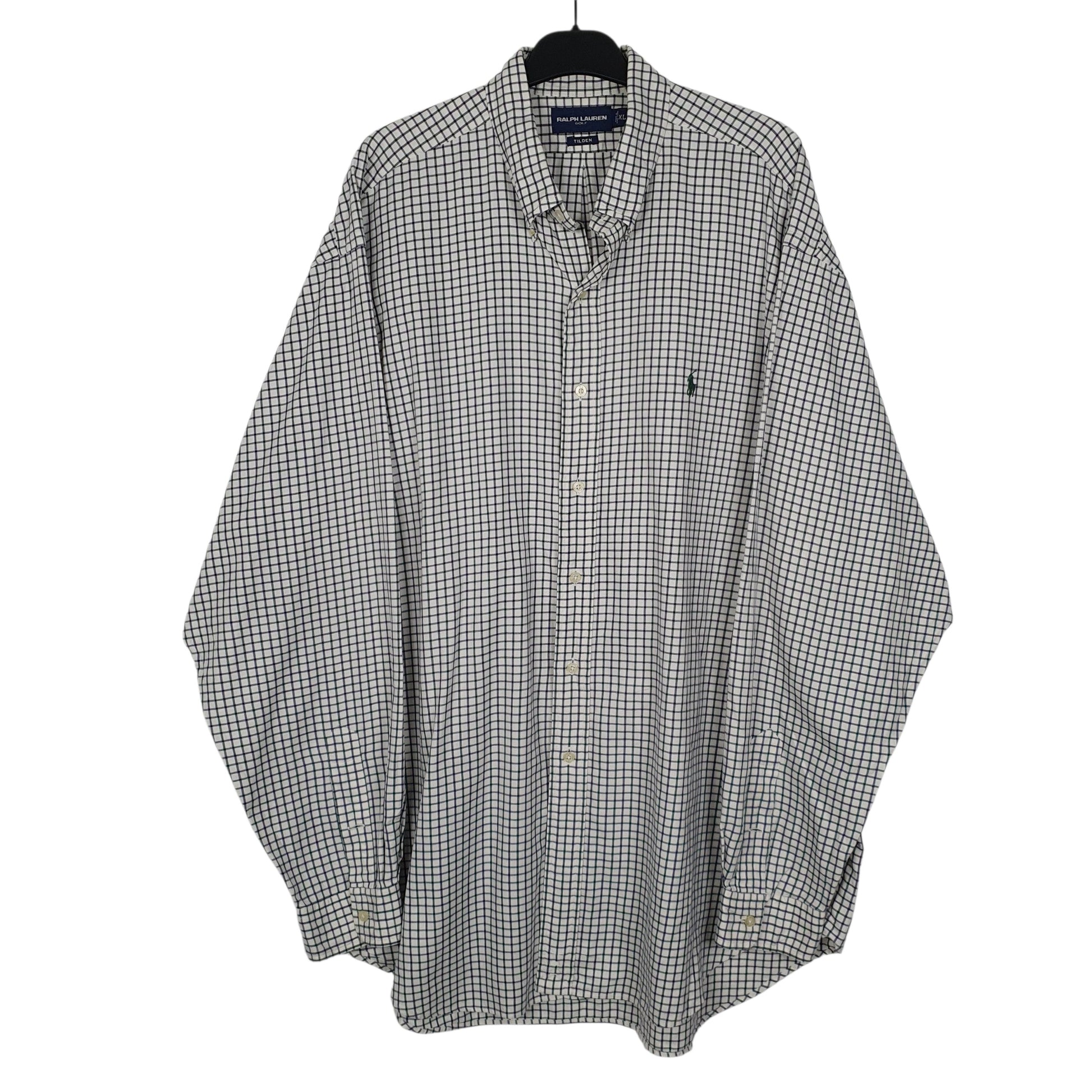 Mens Green Ralph Lauren Golf Tilden Long Sleeve Shirt