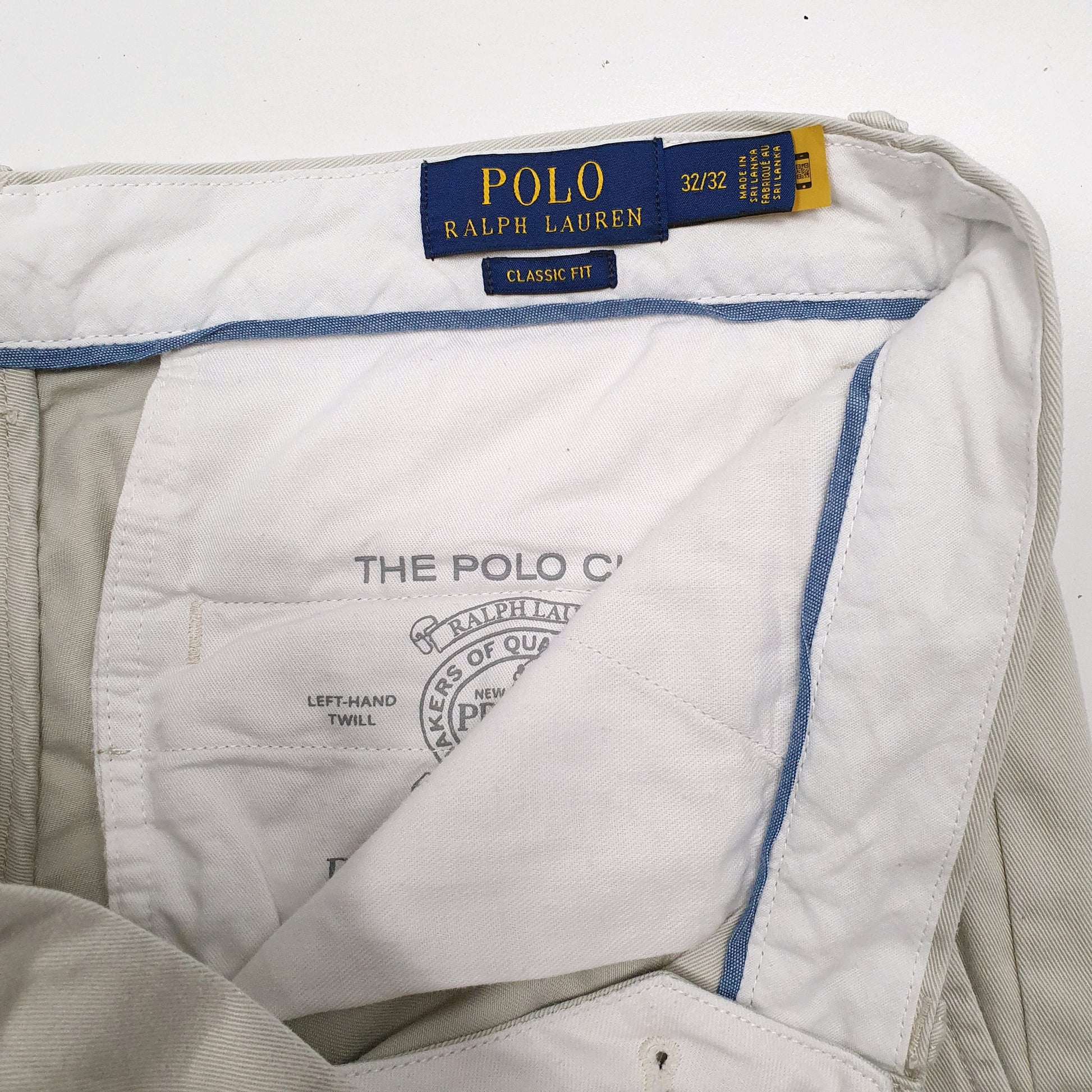 Mens Grey Polo Ralph Lauren   Trousers