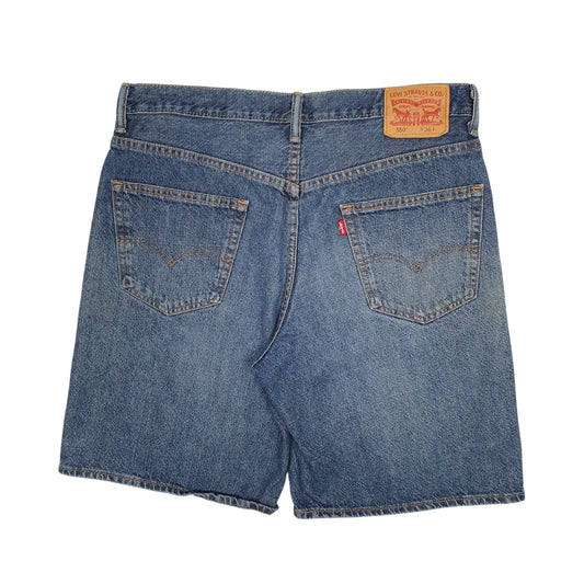 Mens Blue Levis 550  Shorts
