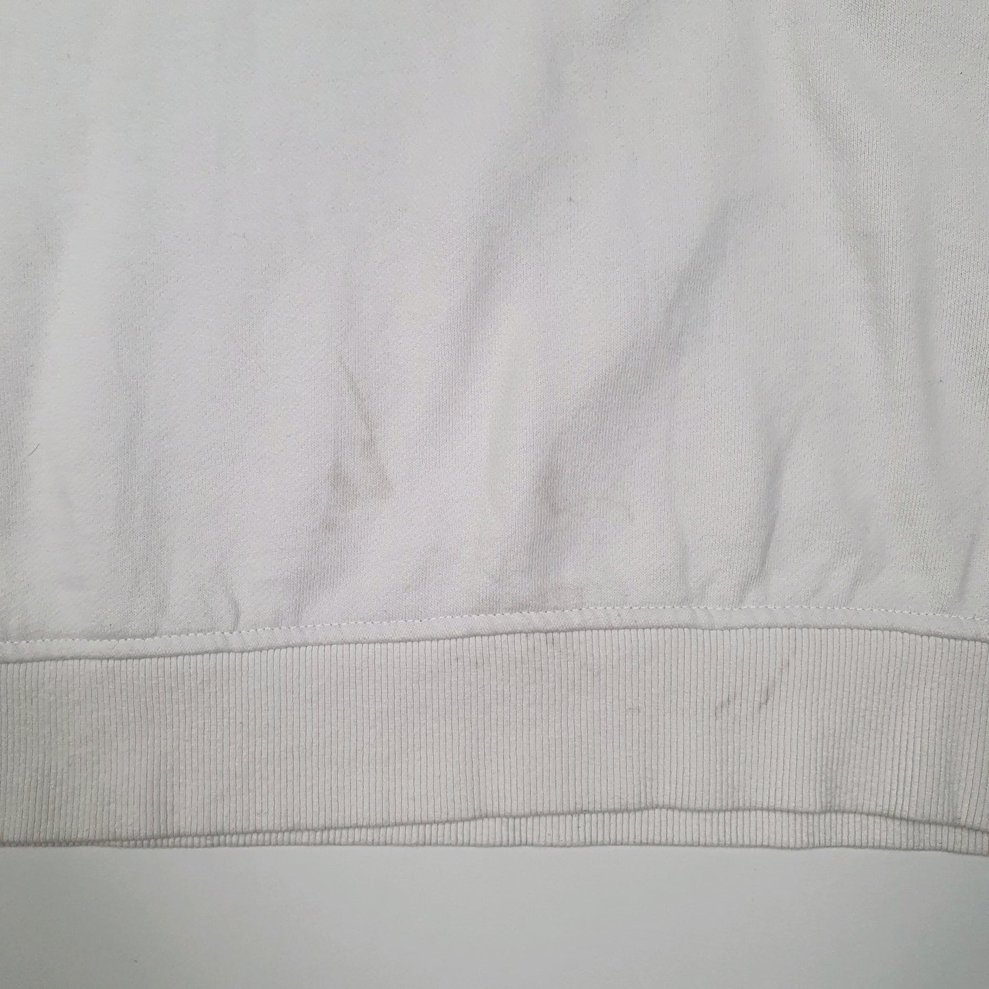 Womens White Fila  Crewneck Jumper