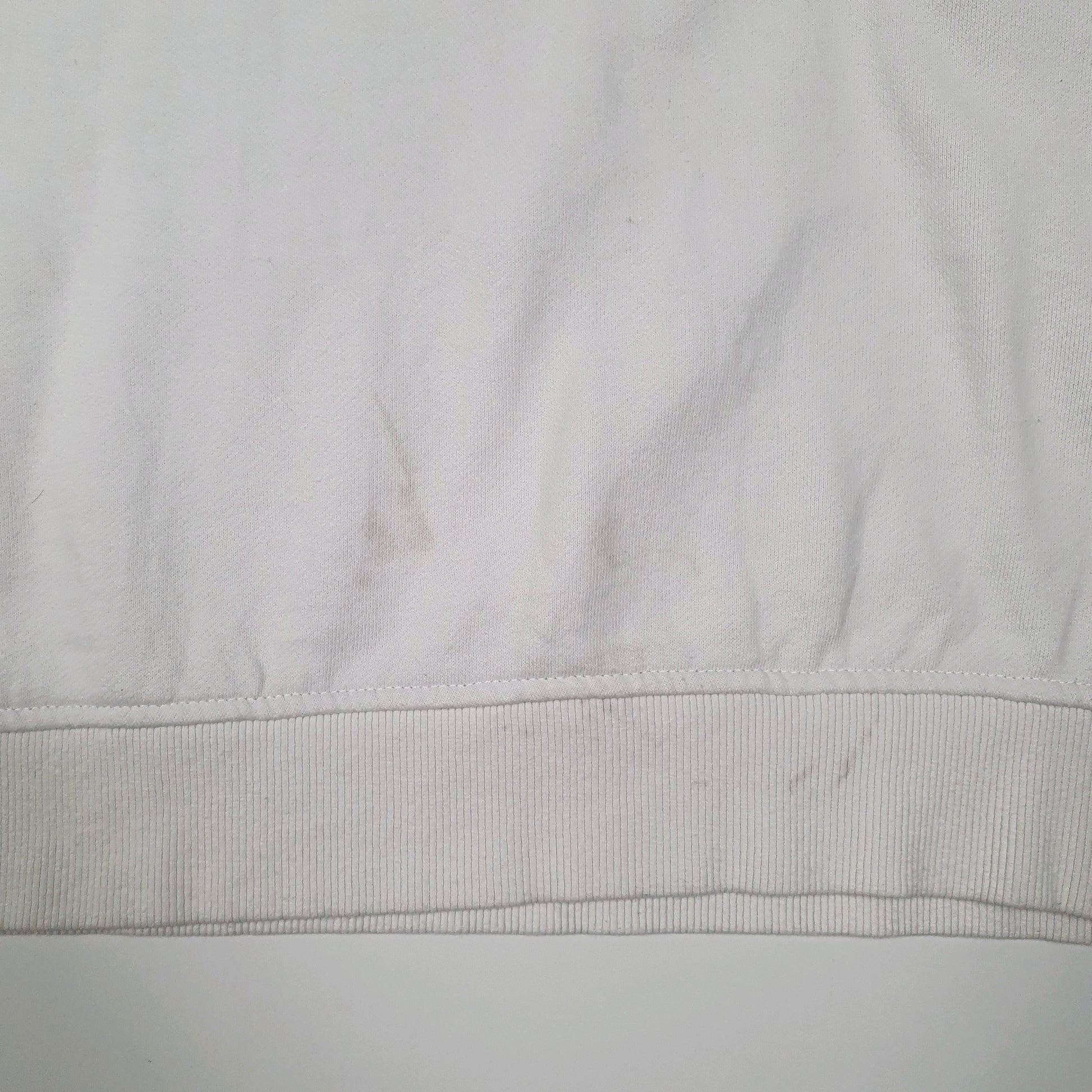 Womens White Fila  Crewneck Jumper