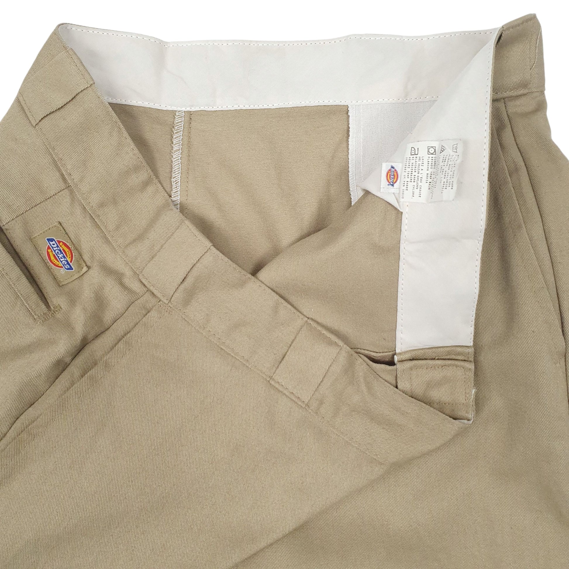 Mens Beige Dickies Vintage  Trousers