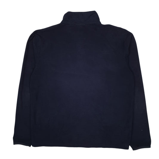 Mens Navy The North Face  Quarter Zip Jumper