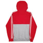 Mens Red Adidas Spellout Hoodie Jumper