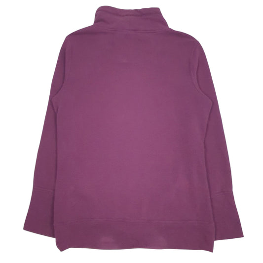 Womens Purple Puma  Shoal Neck Jumper