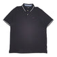 Mens Black Tommy Hilfiger  Short Sleeve Polo Shirt