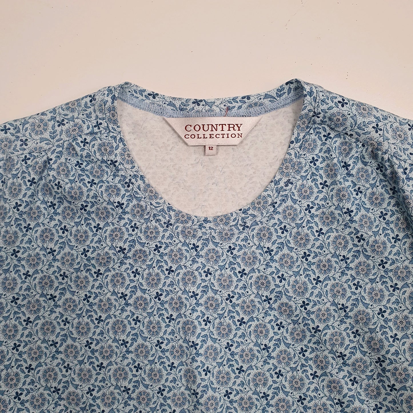 Womens Blue Country Collection   T Shirt