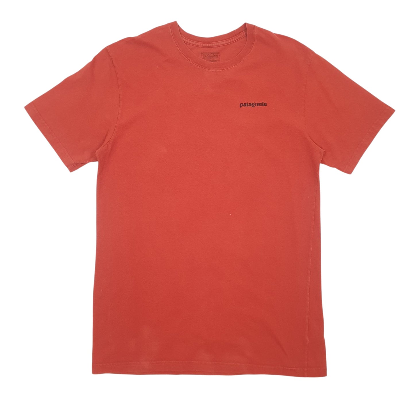 Mens Orange Patagonia  Short Sleeve T Shirt
