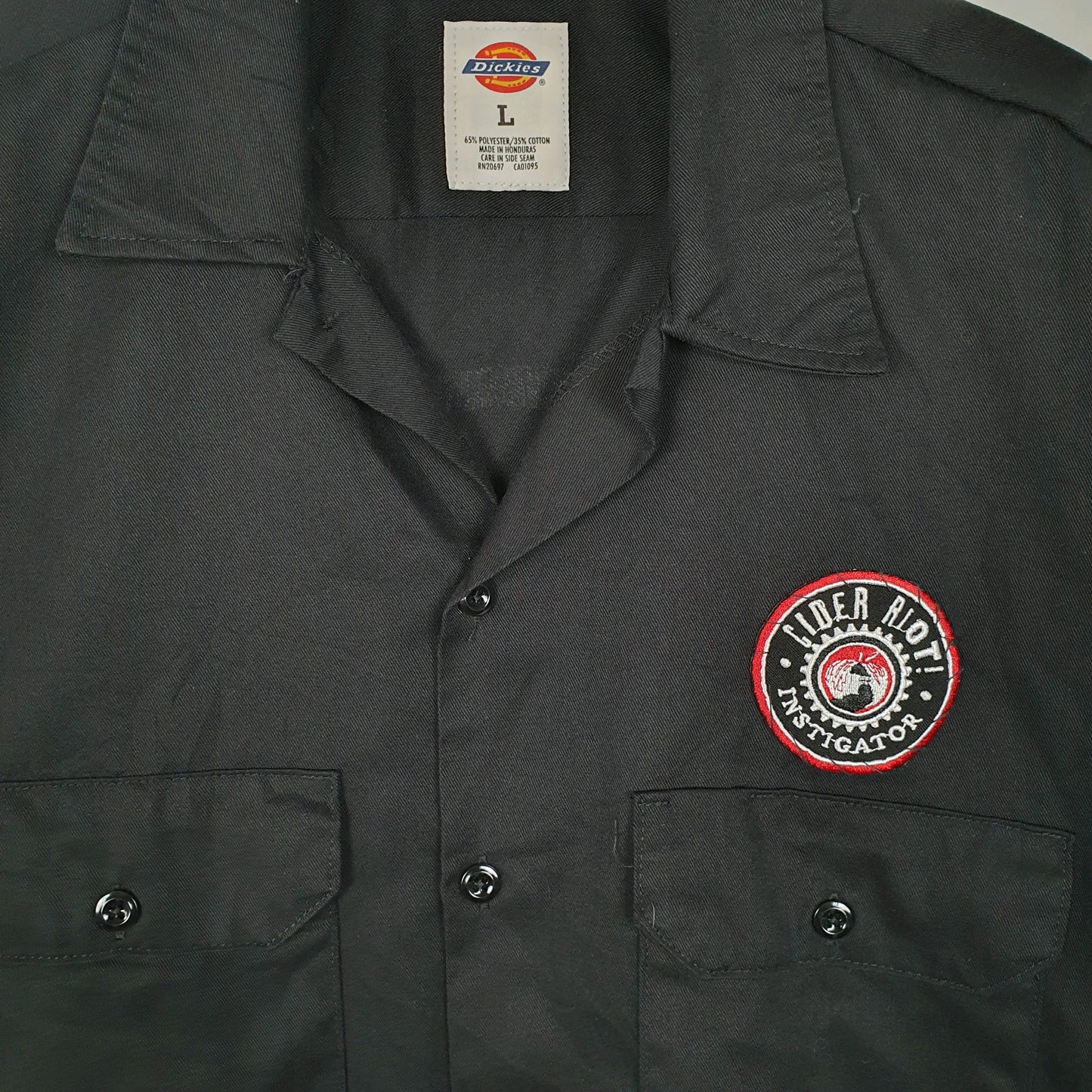 Mens Black Dickies Cider Riot  Shirt
