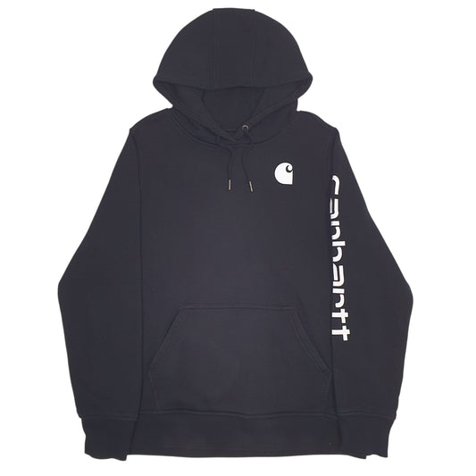 Womens Black Carhartt  Hoodie Jumper