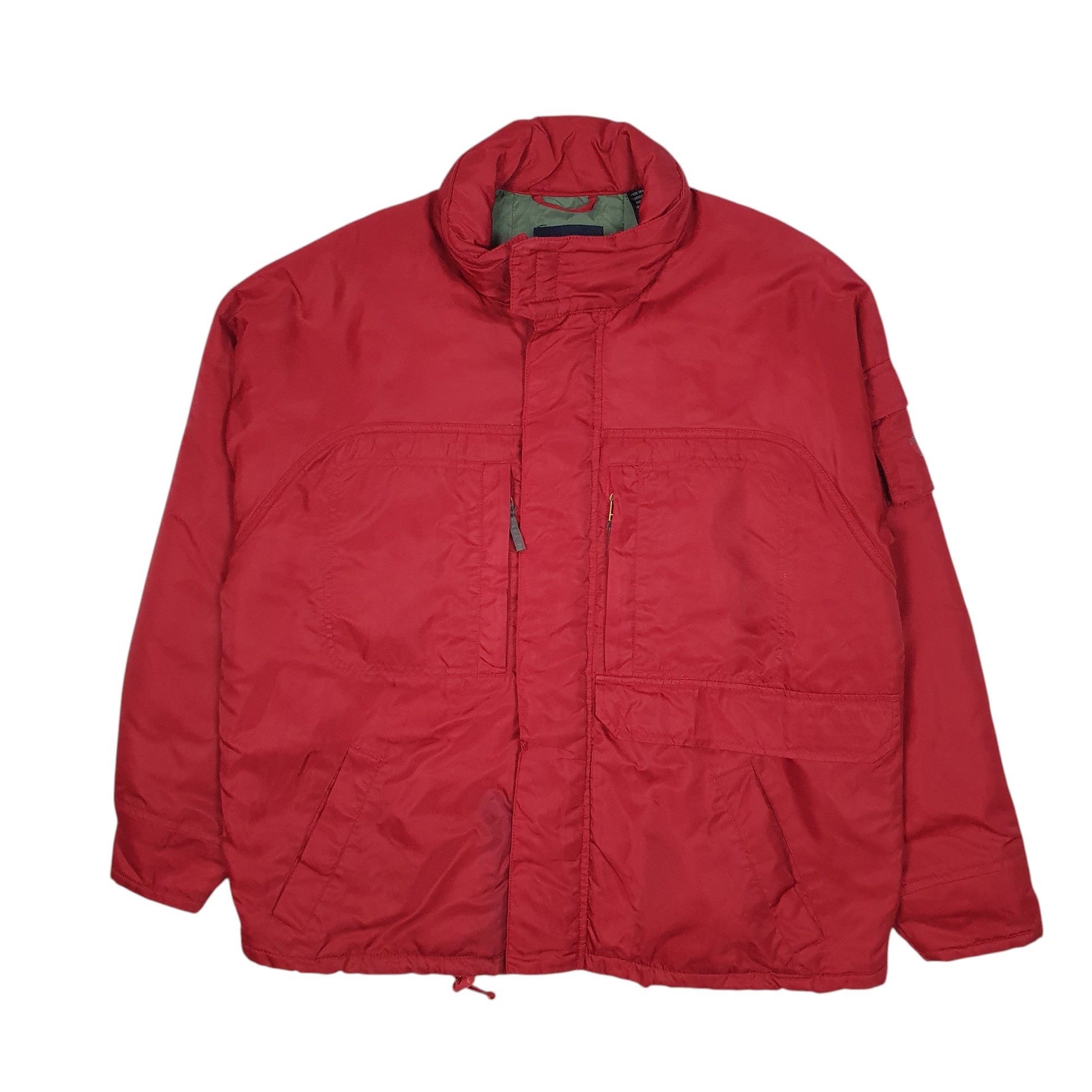 Mens Red Nautica Jeans Company  Coat