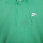 Mens Green Nike  Hoodie Jumper