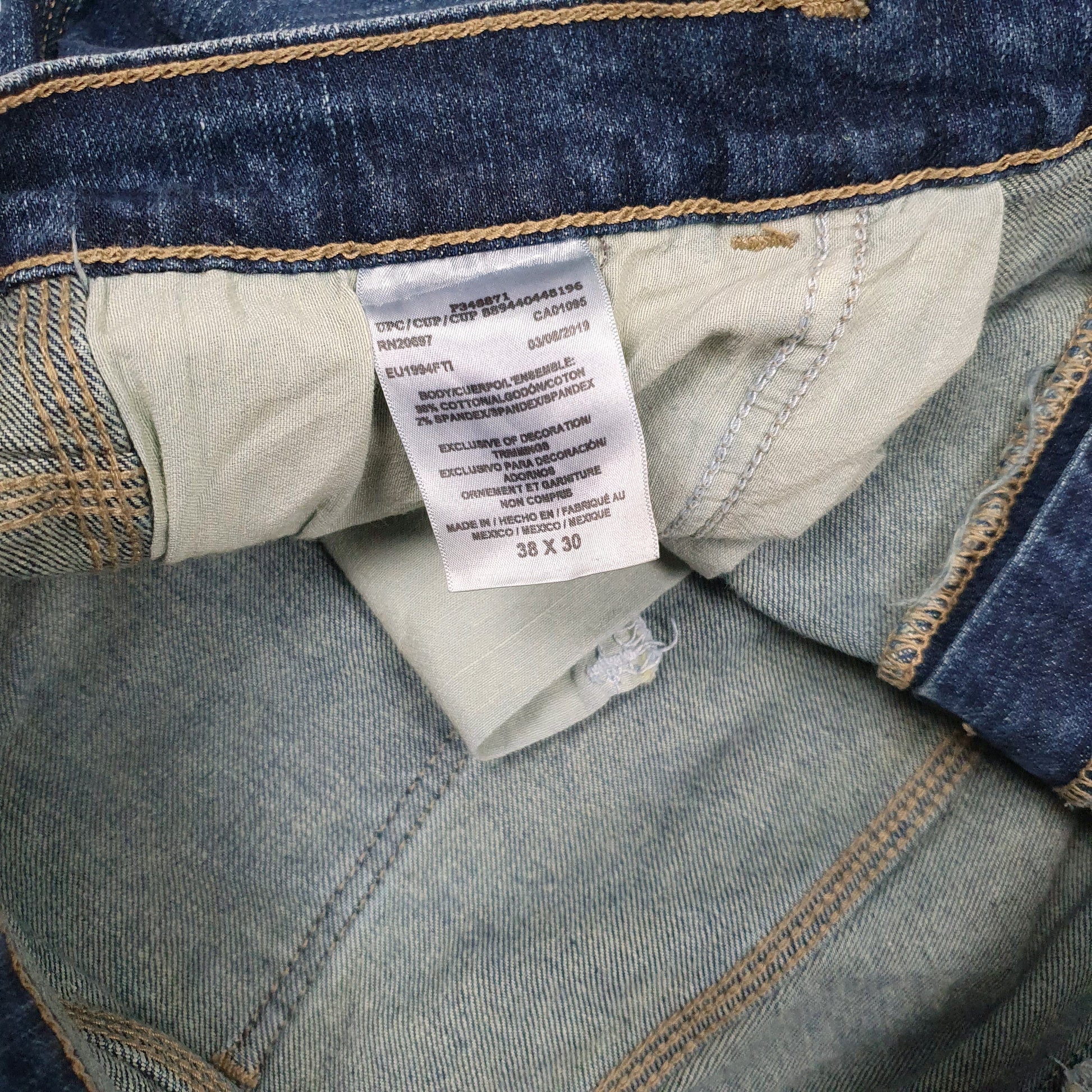 Mens Blue Dickies   Jeans