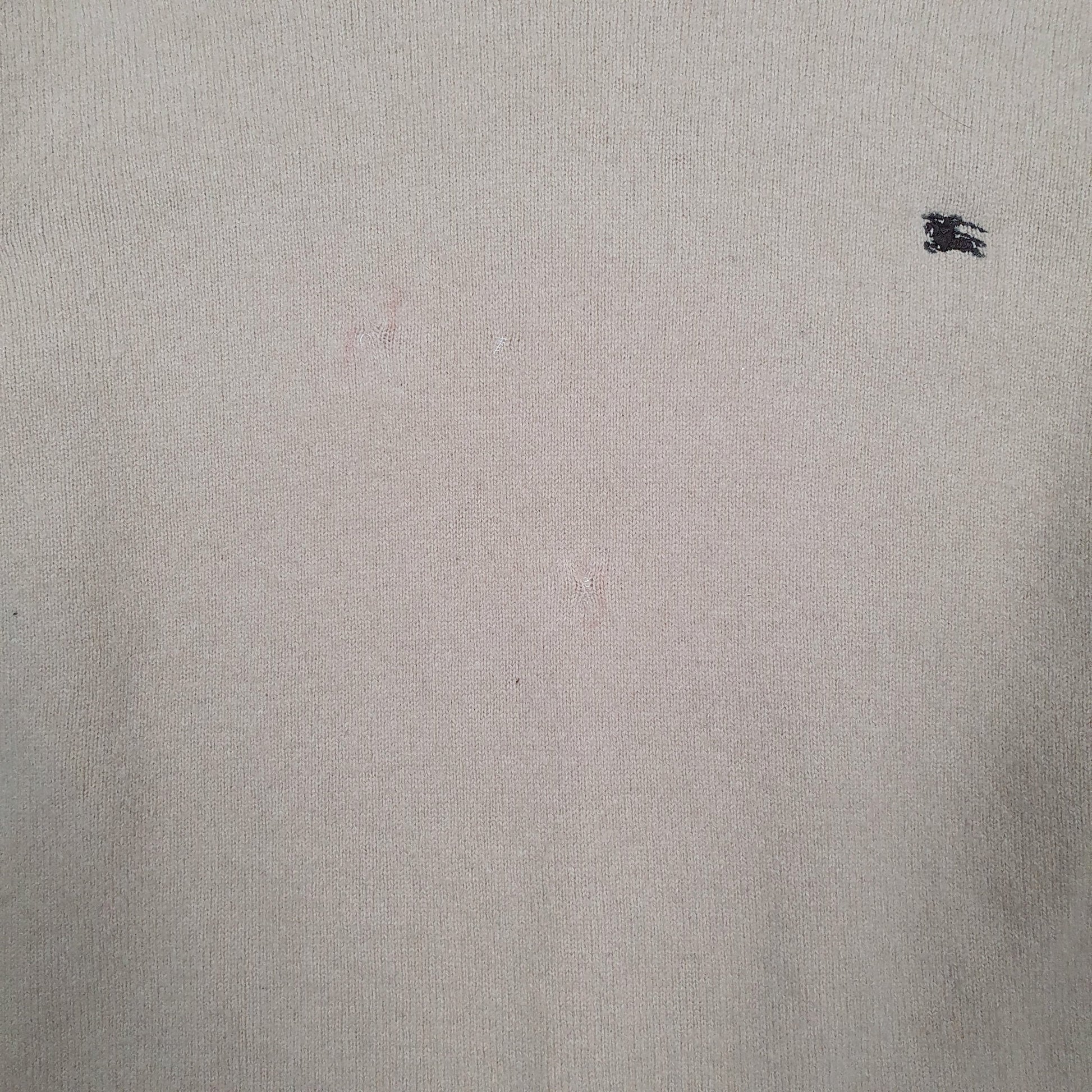 Mens Beige Burberry  Crewneck Jumper