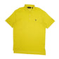 Mens Yellow Polo Ralph Lauren Golf Performance Short Sleeve Polo Shirt