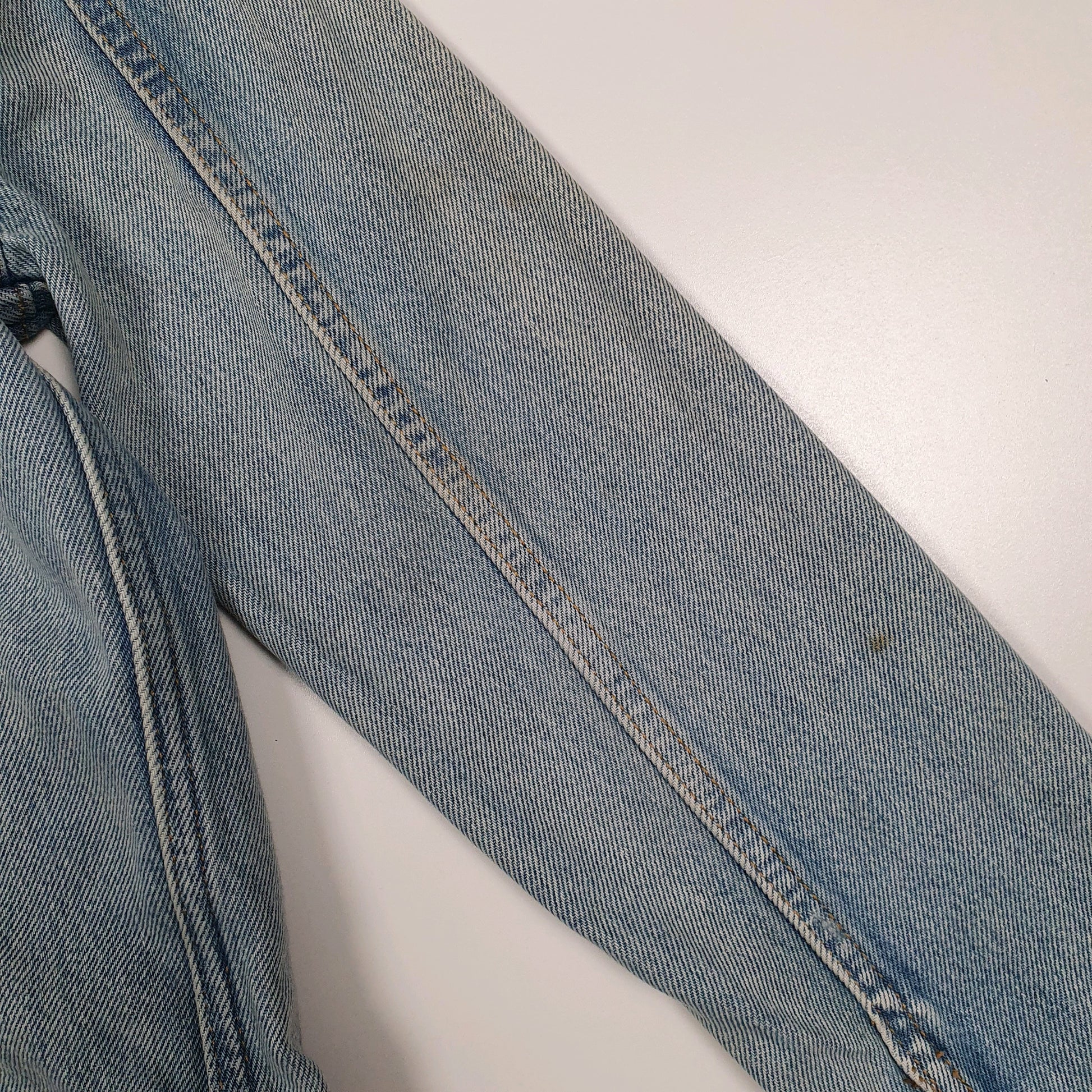 Womens Blue Levis Type 3 Trucker  Coat