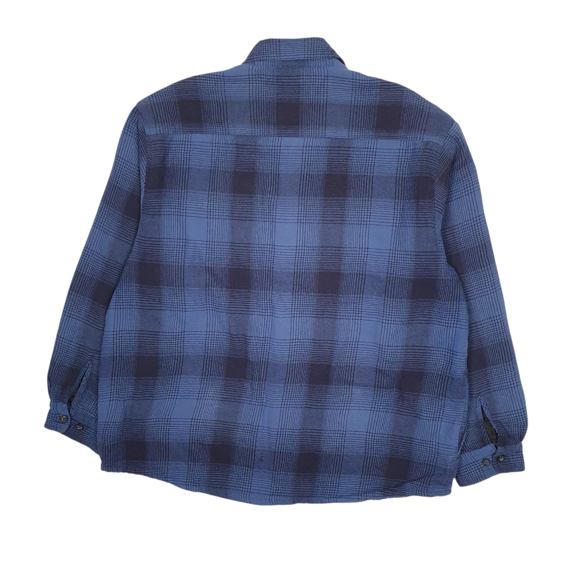 Mens Navy Wrangler Sherpa Lined  Coat