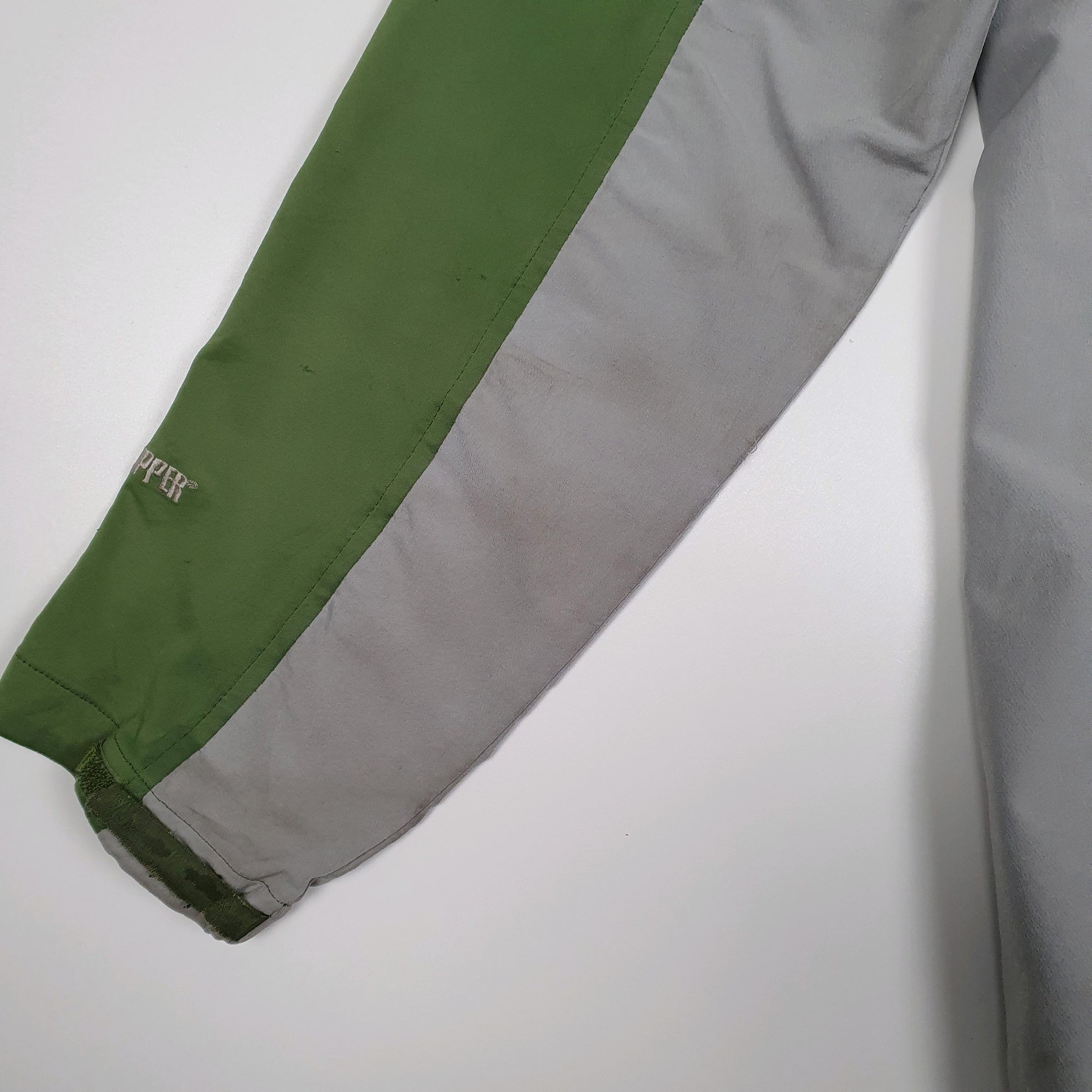 Mens Green The North Face Flight Series Windstopper Windbreaker Quarter Zip Coat