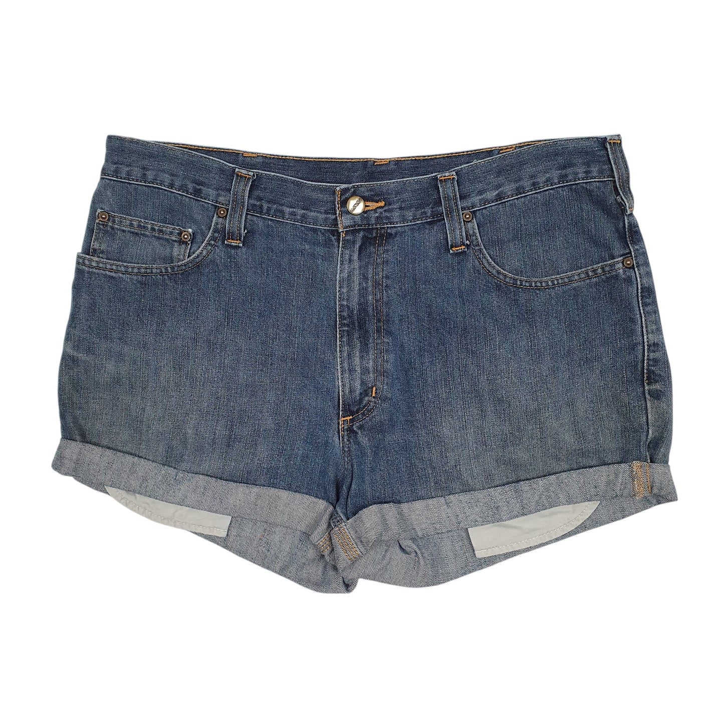 Womens Blue Carhartt  Denim Shorts