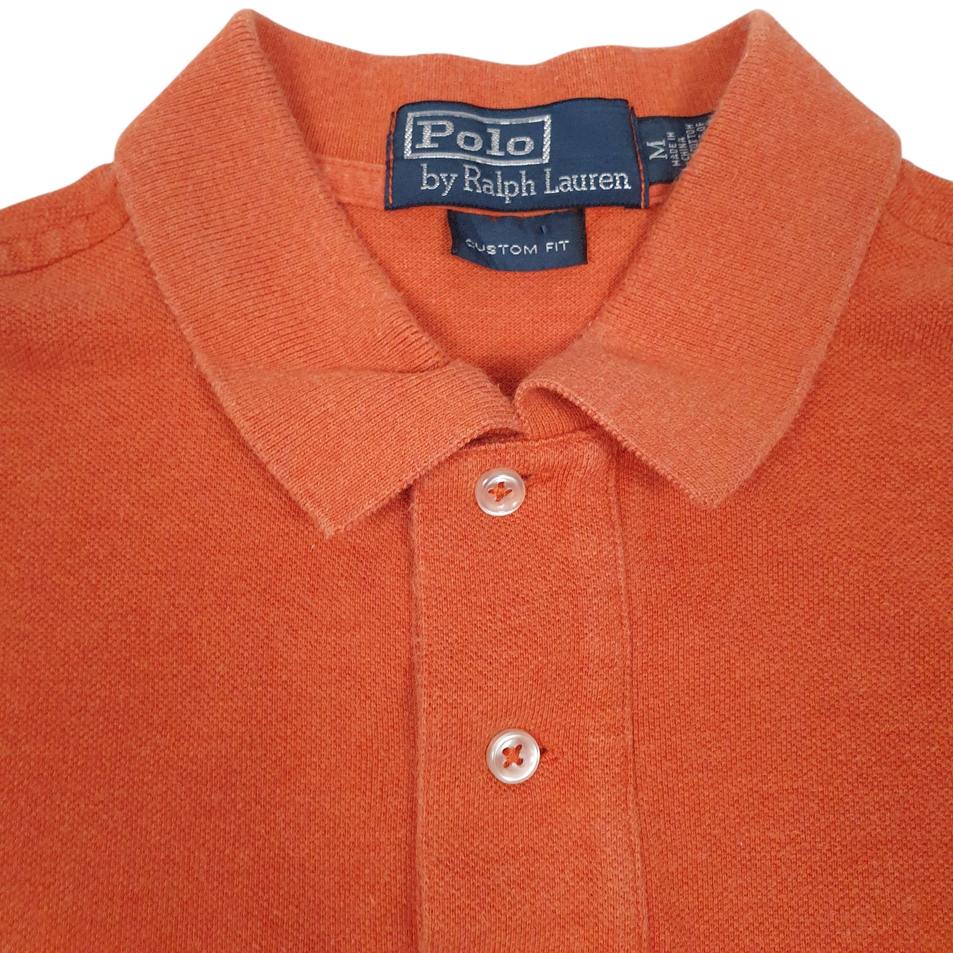 Mens Orange Polo Ralph Lauren   Polo Shirt