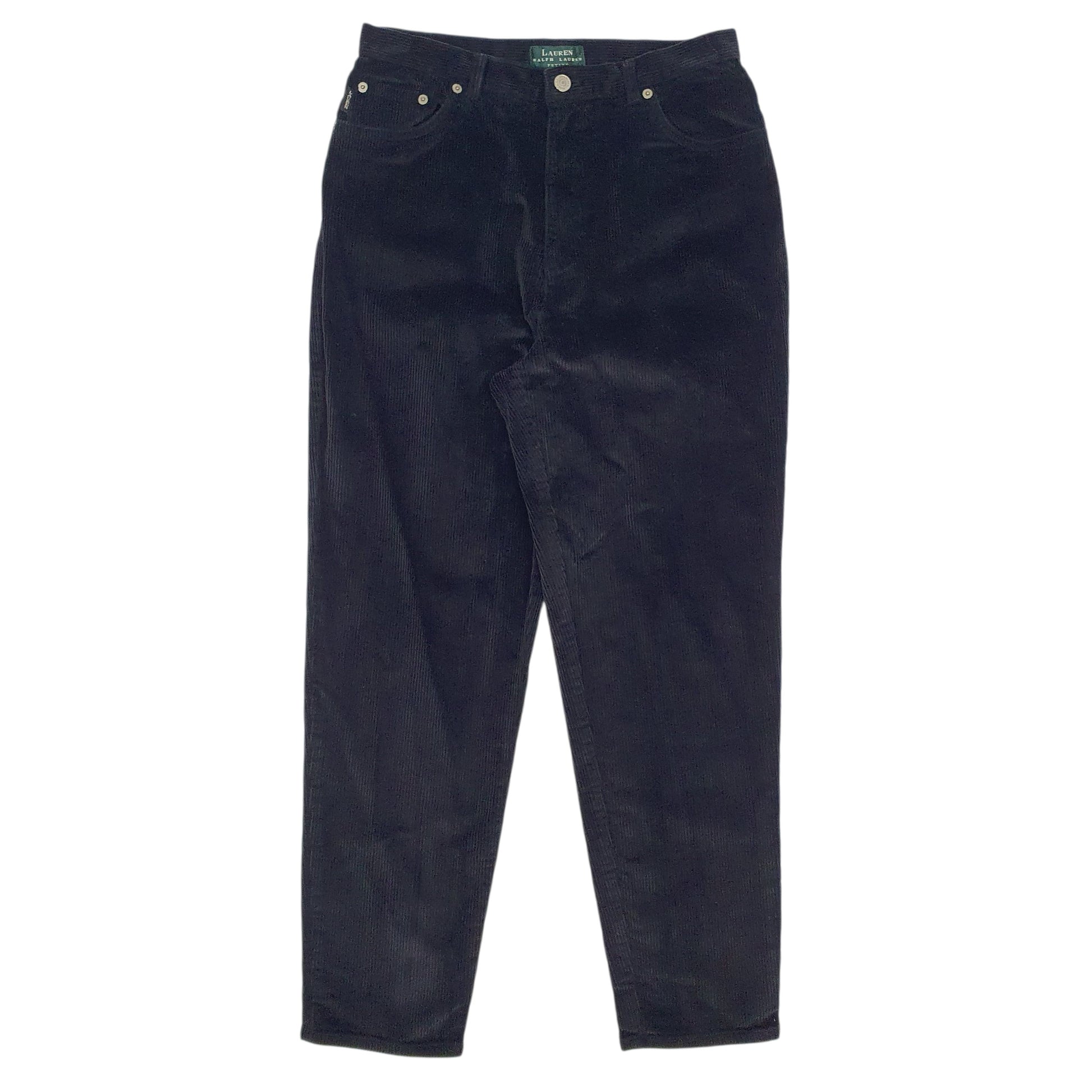 Mens Black Lauren Ralph Lauren  Corduroy Trousers