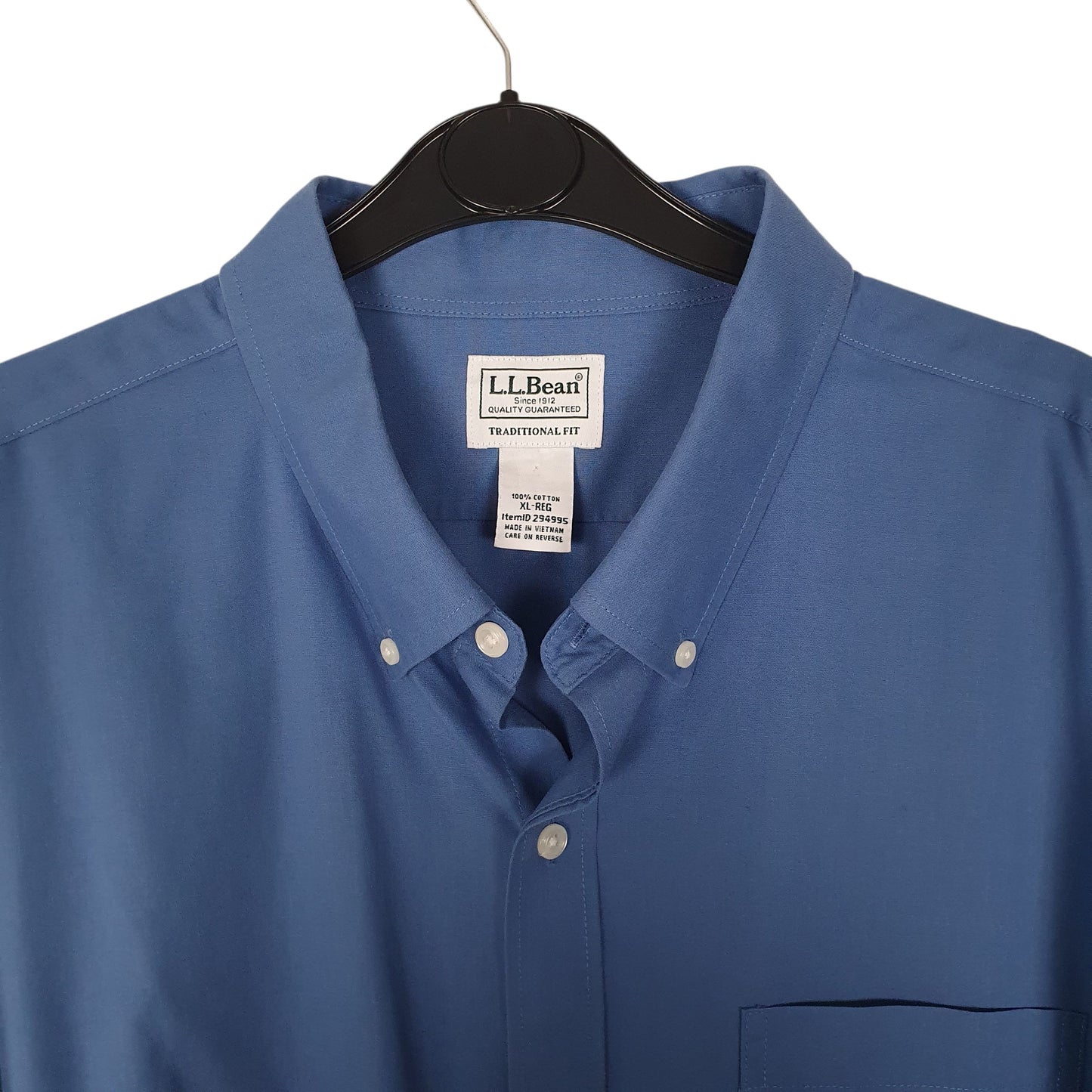 Mens Blue L.L.Bean   Shirt