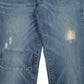Mens Blue Levis Distressed  Jeans