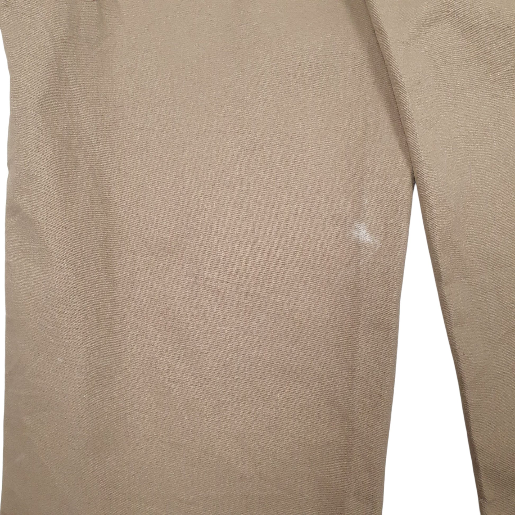 Mens Beige Dickies Workwear  Trousers