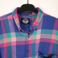 Mens Blue Dockers Levis Vintage 90s Madras  Shirt