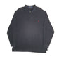Mens Black Polo Ralph Lauren  Long Sleeve Polo Shirt