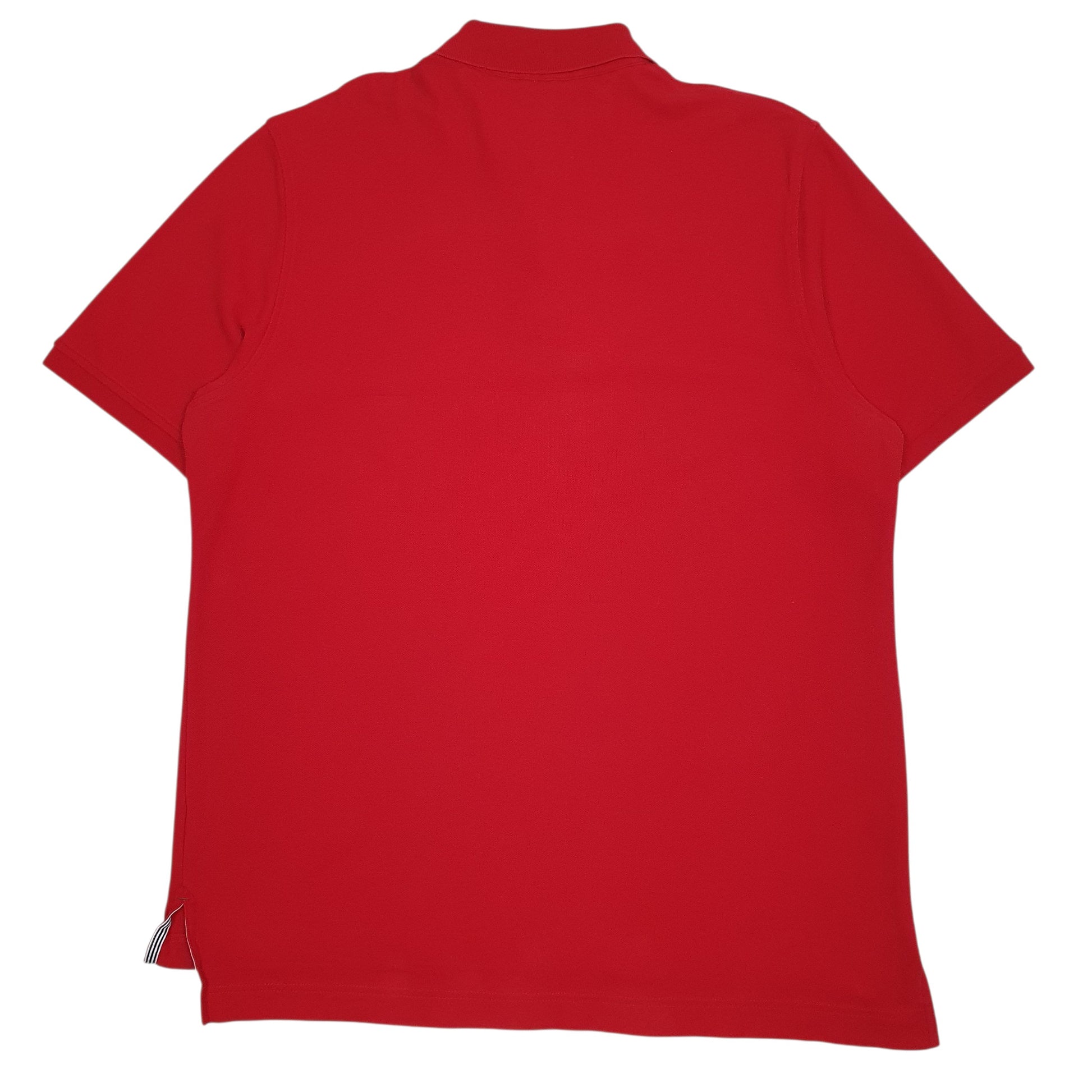Mens Red Tommy Hilfiger   Polo Shirt