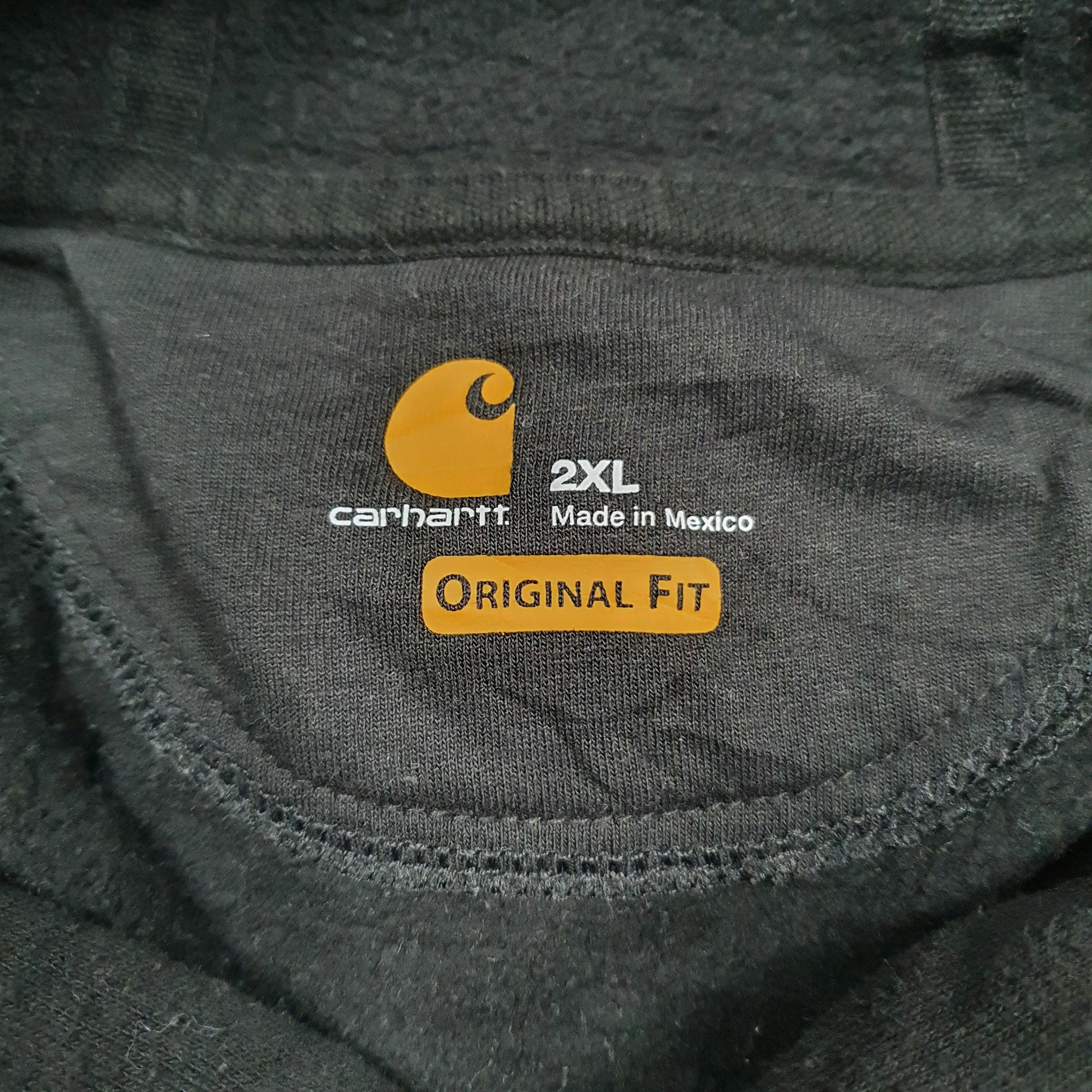 Mens Black Carhartt  Hoodie Jumper