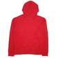 Mens Red Champion Spellout Hoodie Jumper