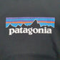 Mens Black Patagonia Spellout Hoodie Jumper