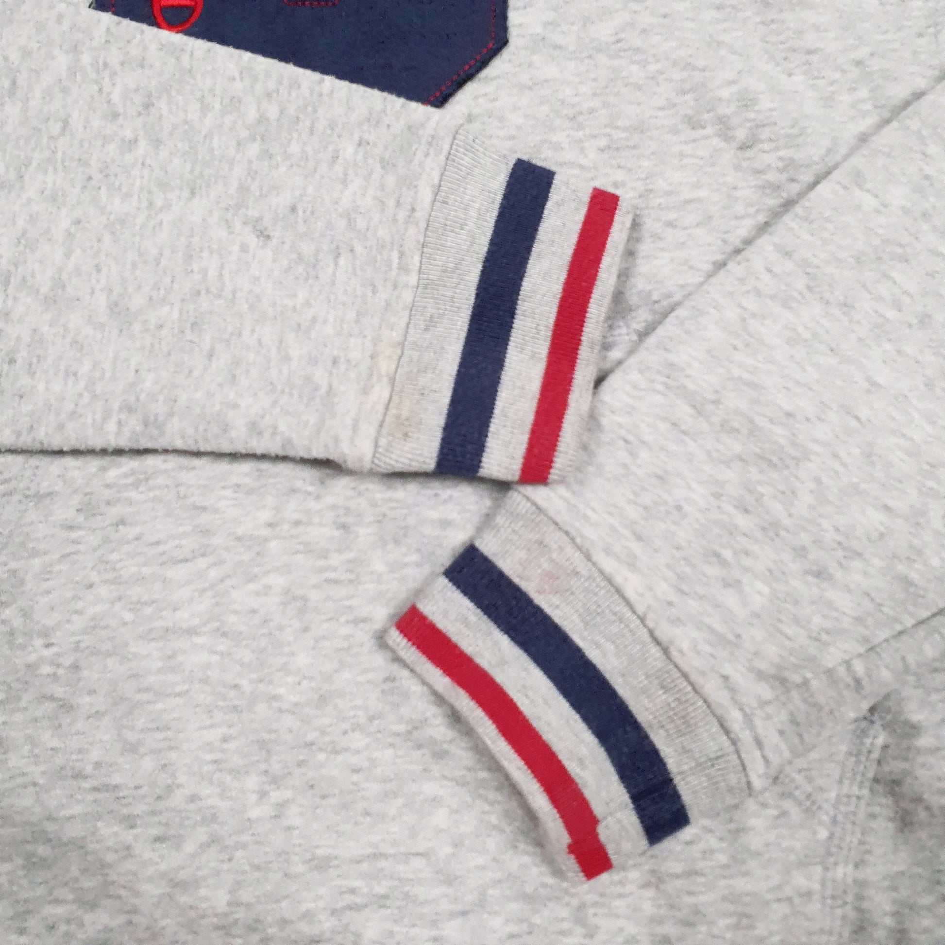 Womens Grey Champion  Hoodie Jumper