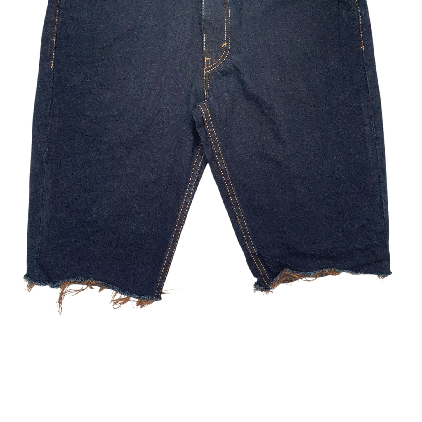 Mens Navy Levis 511 Cutoff Hoodie Shorts