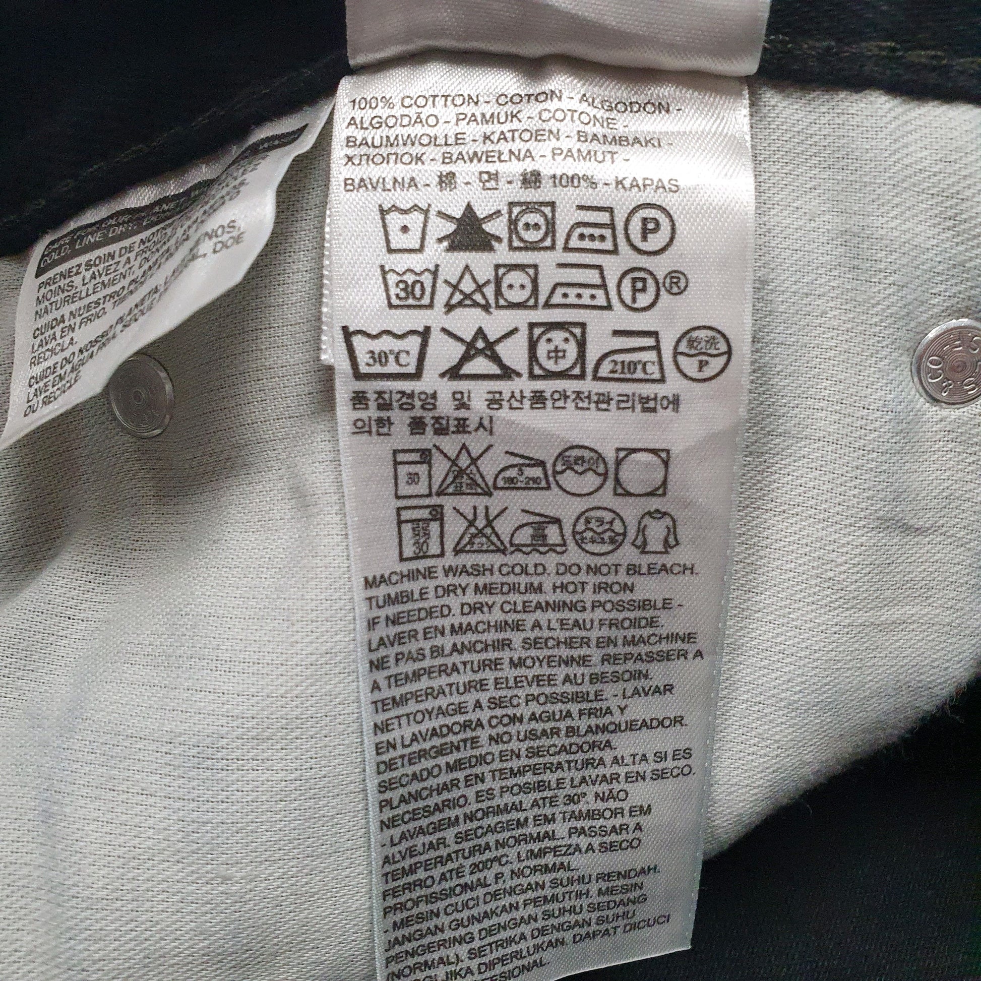 Mens Black Levis   Jeans