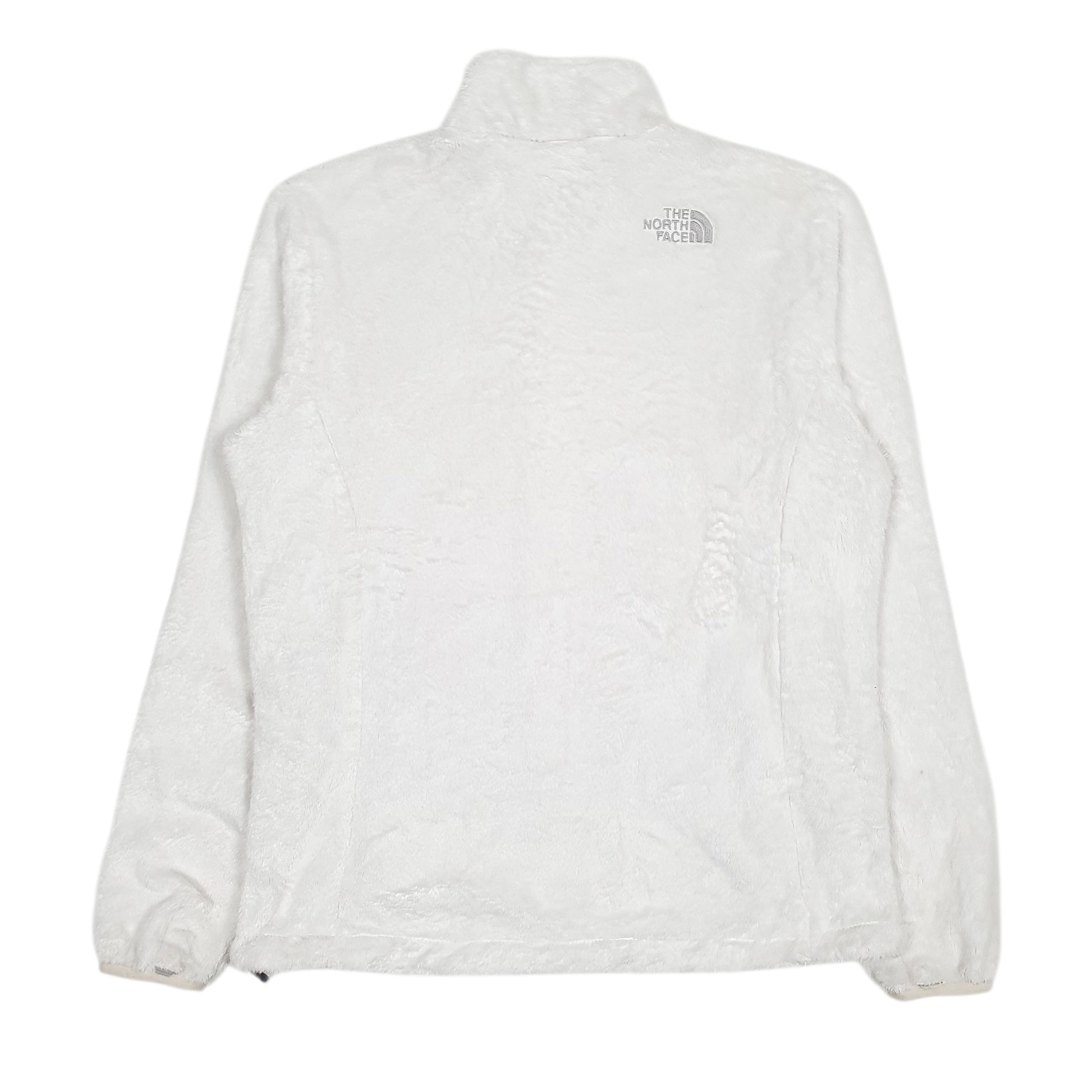 Womens White The North Face  Full Zip Jumper