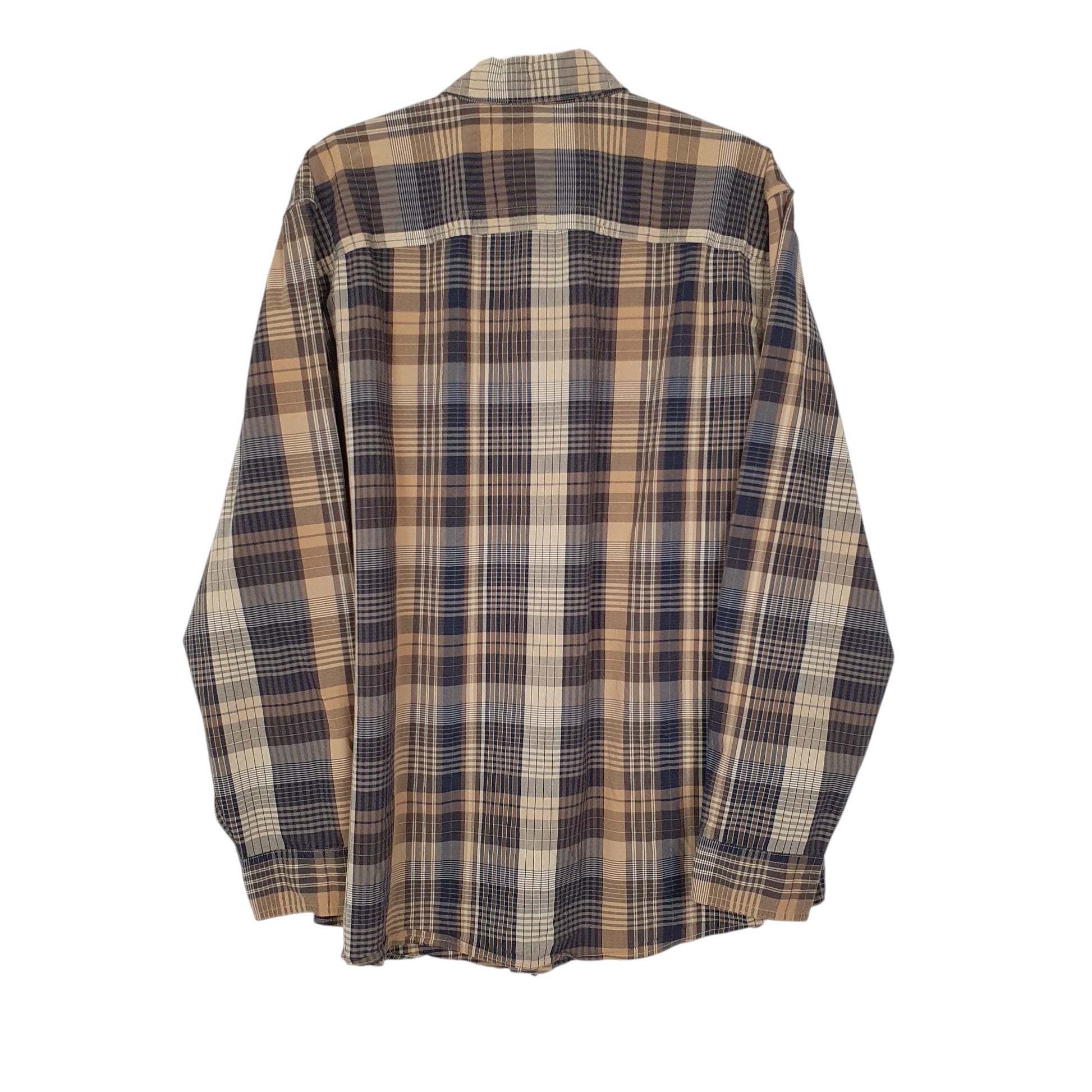 Mens Brown Wrangler   Shirt