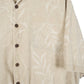 Mens Beige Jamaica Jaxx Haiwaiian  Shirt