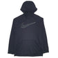 Mens Black Nike Dri-Fit Hoodie Jumper